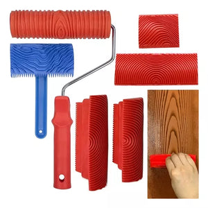 SET 6 PZAS VETEADORES EFECTO MADERA
