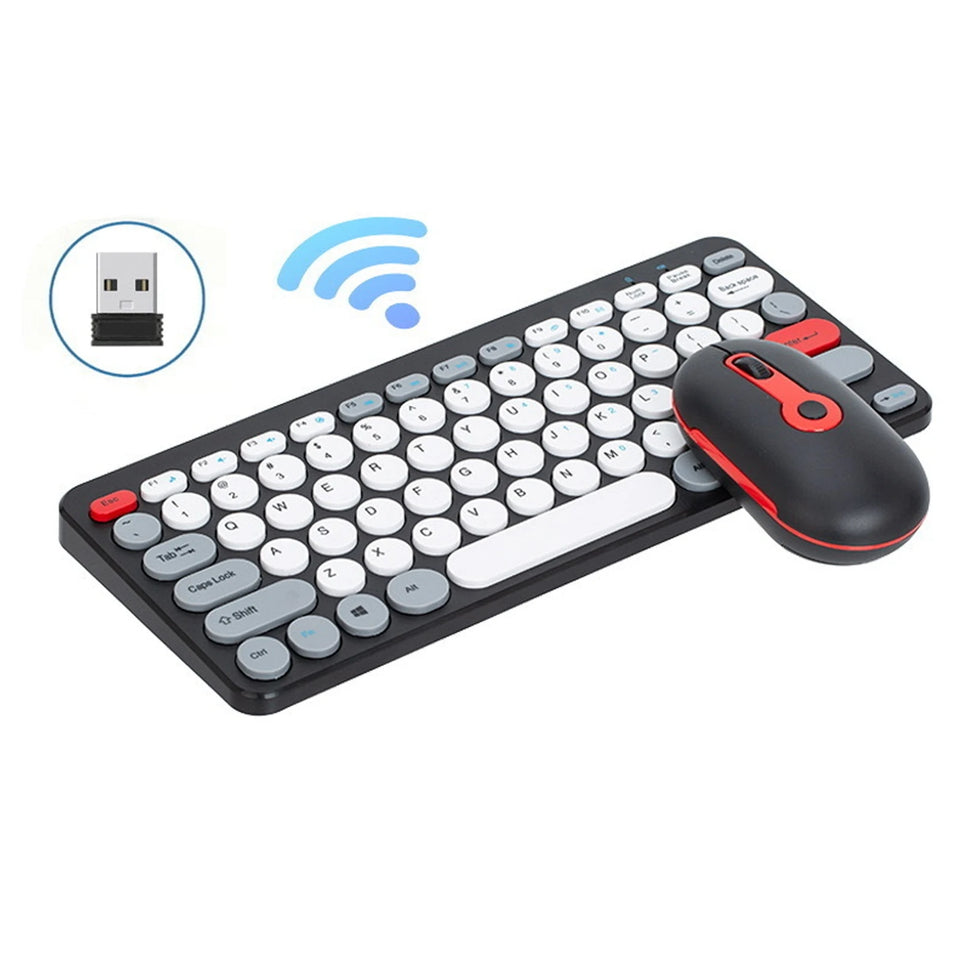 TECLADO & MOUSE PORTATIL A PILAS